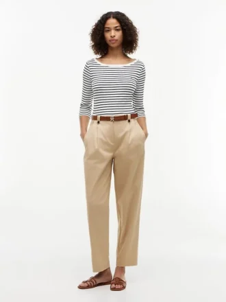Slim Fit Boatneck T-Shirt