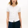Slim Fit Button-Up T-Shirt Slim Fit Button-Up T-Shirt