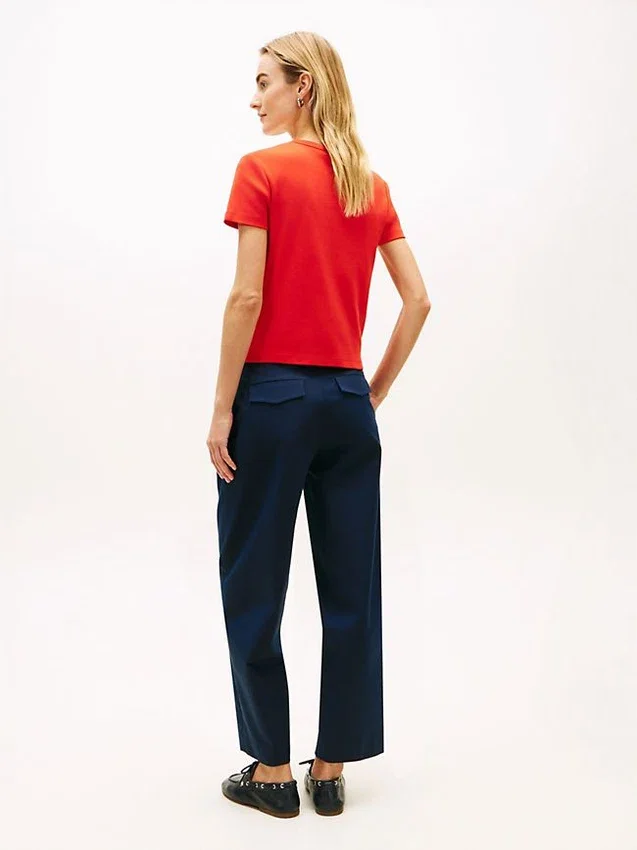Slim Fit Button-Up T-Shirt Slim Fit Button-Up T-Shirt