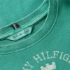 Slim Fit Garment-Dyed Crest Logo T-Shirt Slim Fit Garment-Dyed Crest Logo T-Shirt