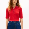 Slim Fit Half-Sleeve Tipped Polo Slim Fit Half-Sleeve Tipped Polo