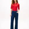 Slim Fit Half-Sleeve Tipped Polo Slim Fit Half-Sleeve Tipped Polo