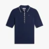 Slim Fit Half-Sleeve Tipped Polo Slim Fit Half-Sleeve Tipped Polo