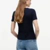 Slim Fit Pointelle Crewneck T-Shirt Slim Fit Pointelle Crewneck T-Shirt
