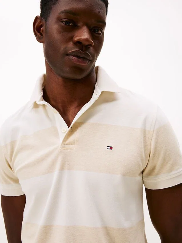 Slim Fit Rugby Stripe Polo Slim Fit Rugby Stripe Polo