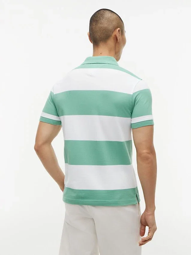 Slim Fit Rugby Stripe Polo Slim Fit Rugby Stripe Polo