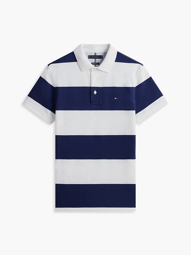 Slim Fit Rugby Stripe Polo Slim Fit Rugby Stripe Polo
