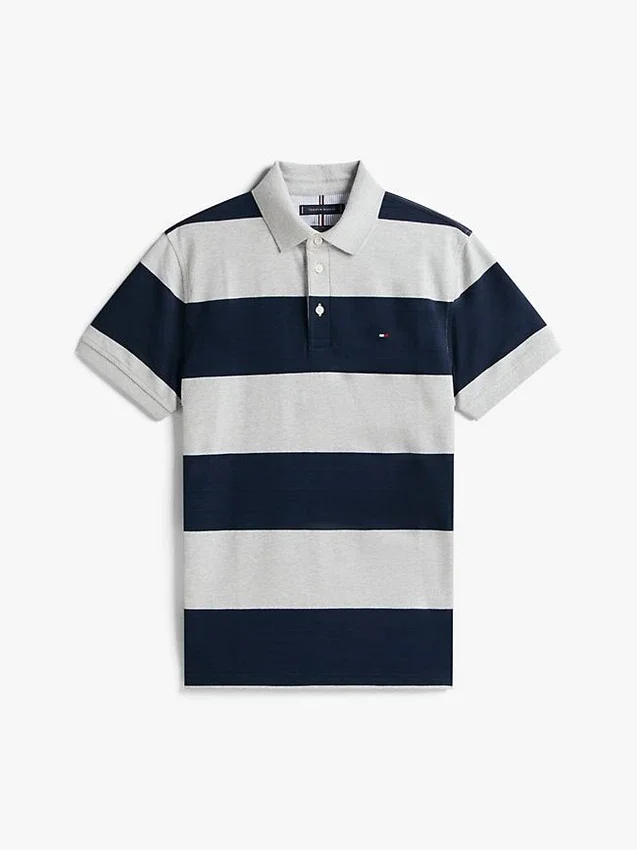 Slim Fit Rugby Stripe Polo Slim Fit Rugby Stripe Polo
