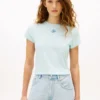 Slim Fit Script Monogram T-Shirt
