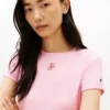 Slim Fit Script Monogram T-Shirt