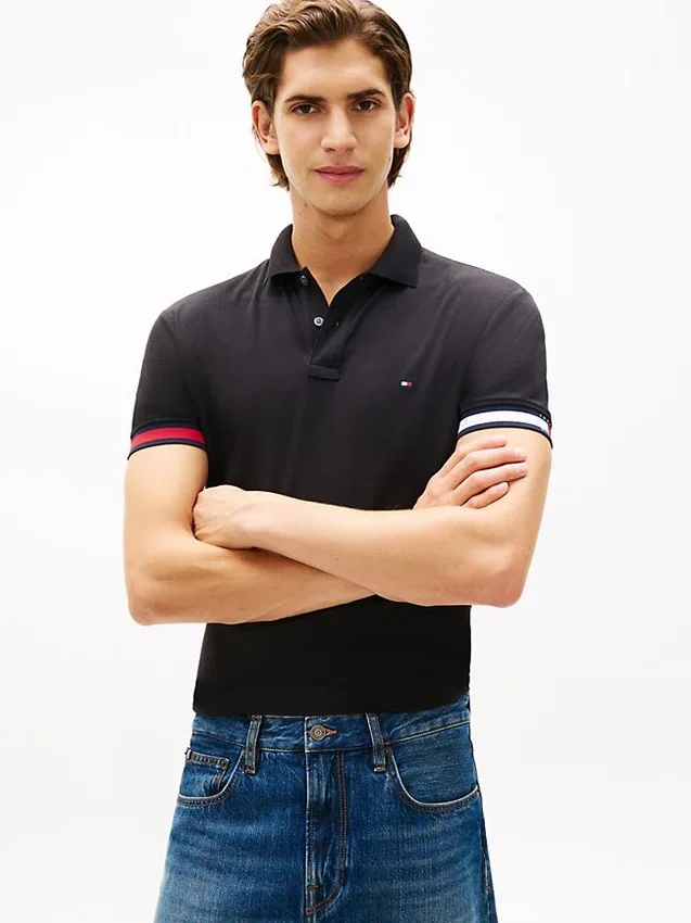 Slim Fit Smooth Cotton Interlock Polo Slim Fit Smooth Cotton Interlock Polo