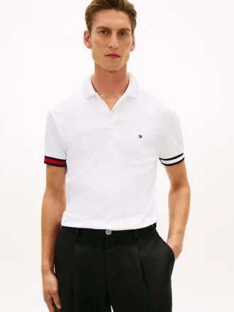 Slim Fit Smooth Cotton Interlock Polo