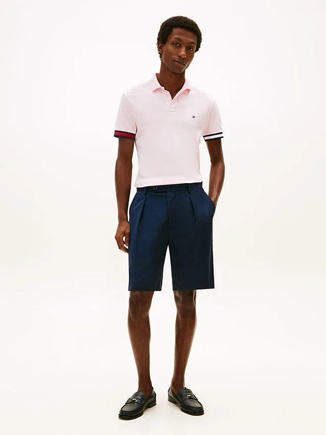 Slim Fit Smooth Cotton Interlock Polo Slim Fit Smooth Cotton Interlock Polo