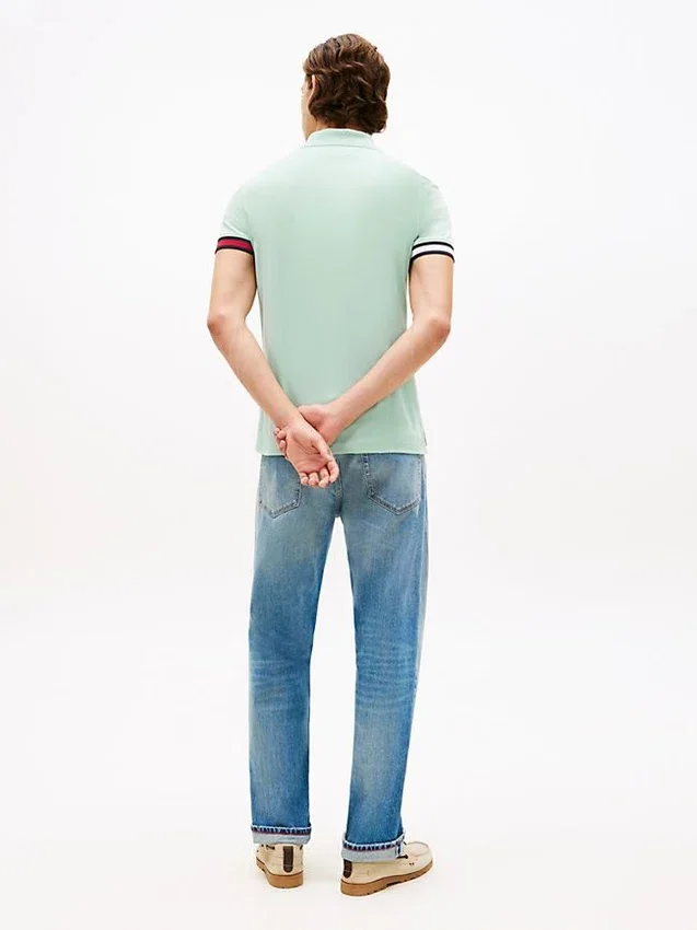 Slim Fit Smooth Cotton Interlock Polo Slim Fit Smooth Cotton Interlock Polo