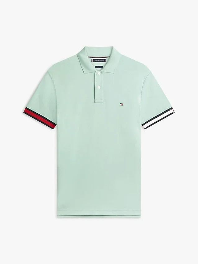 Slim Fit Smooth Cotton Interlock Polo Slim Fit Smooth Cotton Interlock Polo