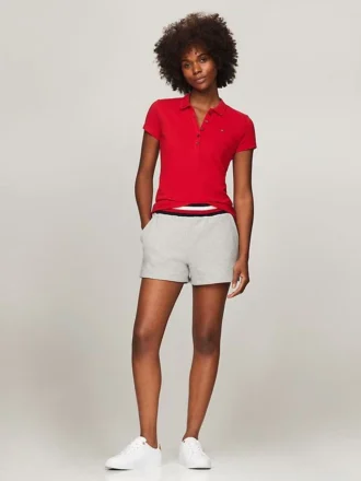 Slim Fit Stretch Cotton Polo