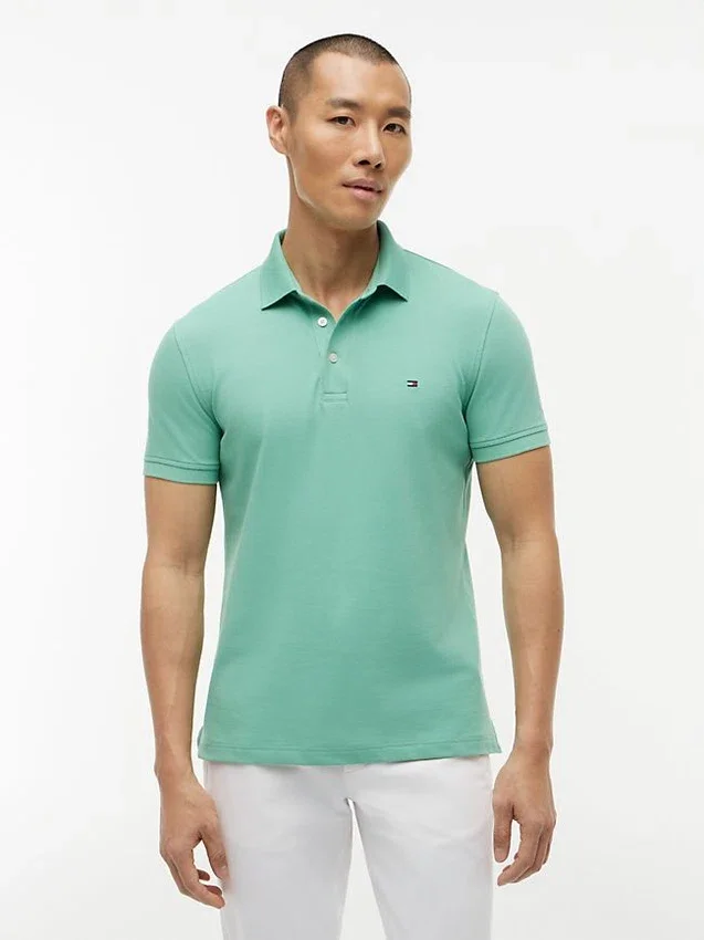 Slim Fit Stretch Pique Polo Slim Fit Stretch Pique Polo