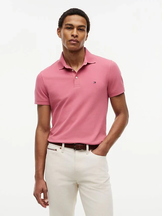 Slim Fit Stretch Pique Polo Slim Fit Stretch Pique Polo