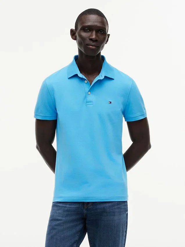 Slim Fit Stretch Pique Polo Slim Fit Stretch Pique Polo