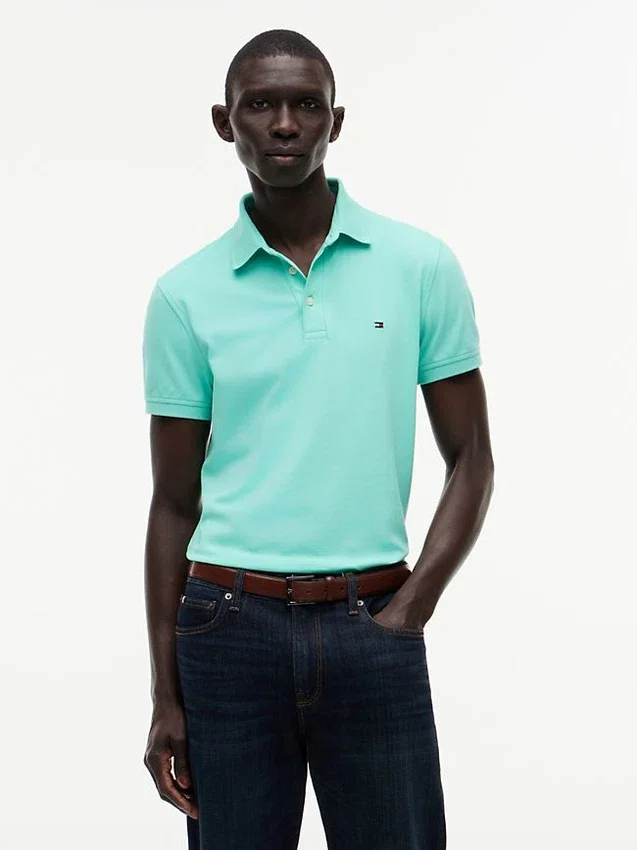 Slim Fit Stretch Pique Polo Slim Fit Stretch Pique Polo
