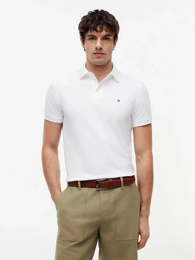 Slim Fit Stretch Pique Polo Slim Fit Stretch Pique Polo