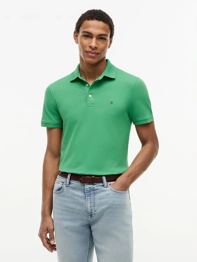 Slim Fit Stretch Pique Polo Slim Fit Stretch Pique Polo