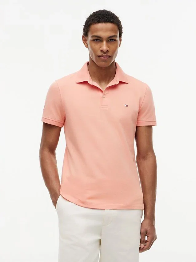 Slim Fit Stretch Pique Polo Slim Fit Stretch Pique Polo