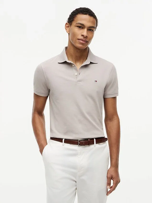 Slim Fit Stretch Pique Polo Slim Fit Stretch Pique Polo