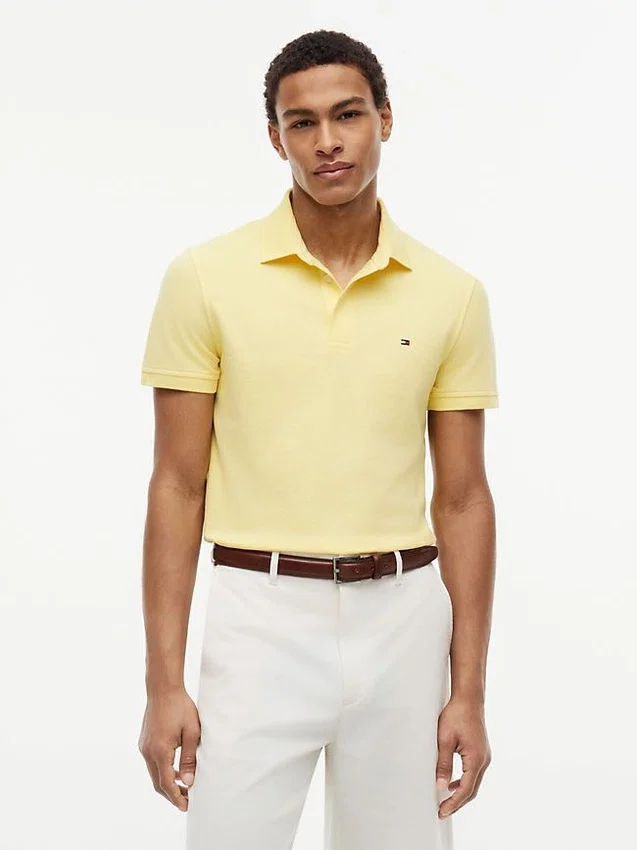 Slim Fit Stretch Pique Polo Slim Fit Stretch Pique Polo