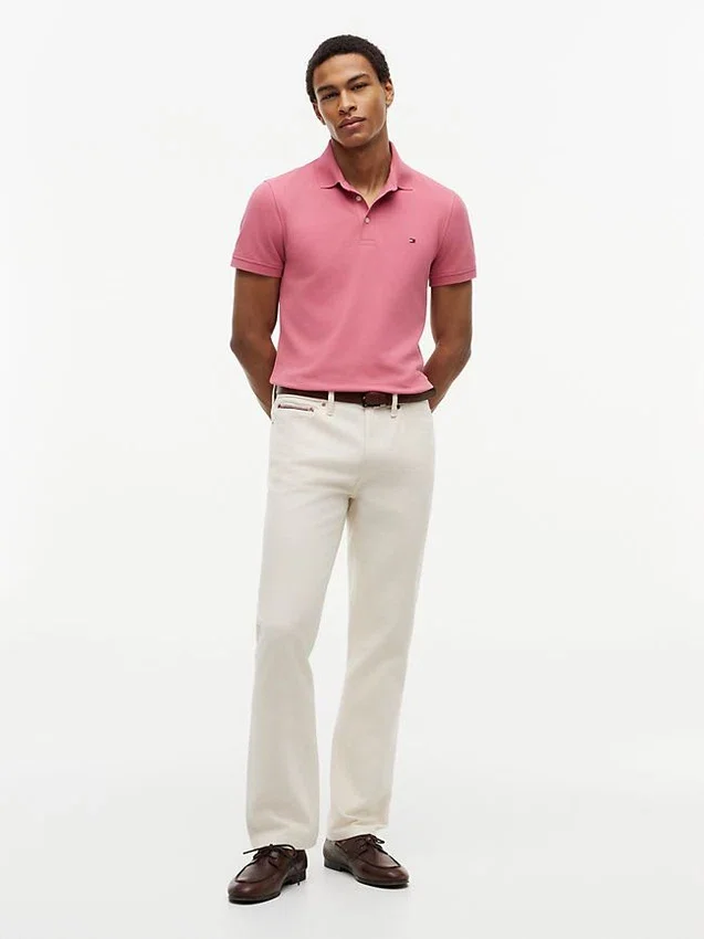 Slim Fit Stretch Pique Polo Slim Fit Stretch Pique Polo