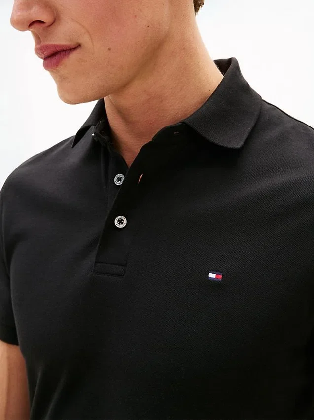 Slim Fit Stretch Pique Polo Slim Fit Stretch Pique Polo