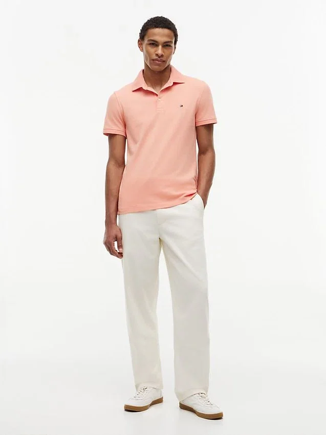 Slim Fit Stretch Pique Polo Slim Fit Stretch Pique Polo