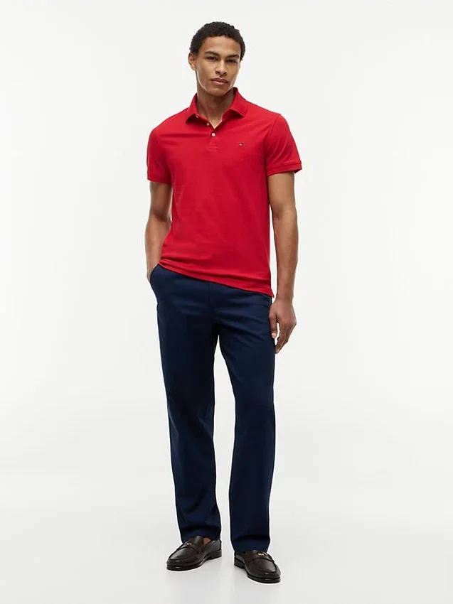 Slim Fit Stretch Pique Polo Slim Fit Stretch Pique Polo