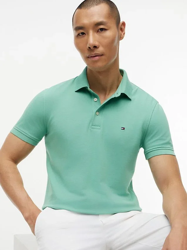 Slim Fit Stretch Pique Polo Slim Fit Stretch Pique Polo