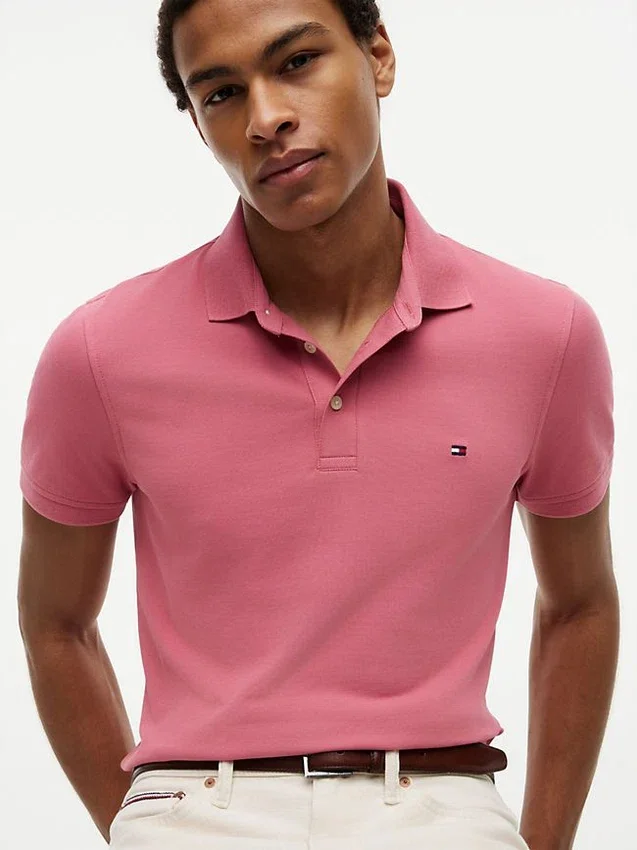 Slim Fit Stretch Pique Polo Slim Fit Stretch Pique Polo