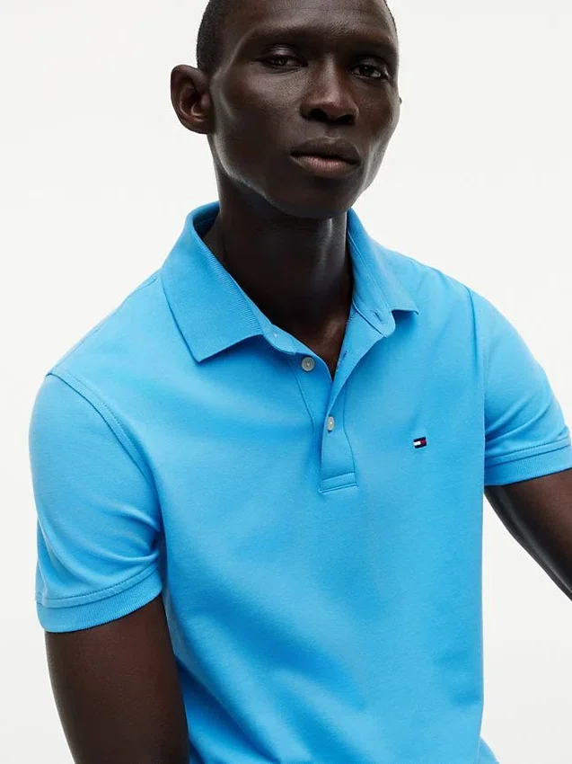 Slim Fit Stretch Pique Polo Slim Fit Stretch Pique Polo