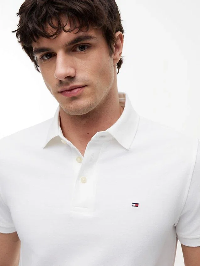 Slim Fit Stretch Pique Polo Slim Fit Stretch Pique Polo