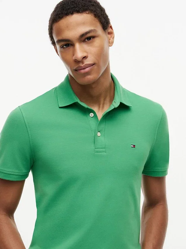 Slim Fit Stretch Pique Polo Slim Fit Stretch Pique Polo