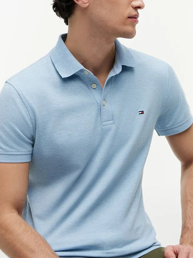 Slim Fit Stretch Pique Polo Slim Fit Stretch Pique Polo