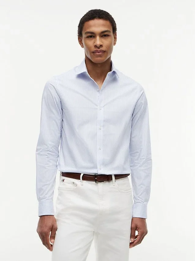 Slim Fit THFlex Striped Dress Shirt Slim Fit THFlex Striped Dress Shirt