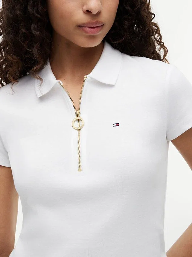 Slim Fit Zip Polo Slim Fit Zip Polo
