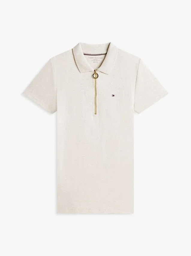 Slim Fit Zip Polo Slim Fit Zip Polo