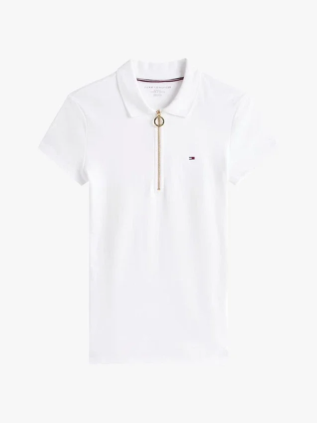 Slim Fit Zip Polo Slim Fit Zip Polo