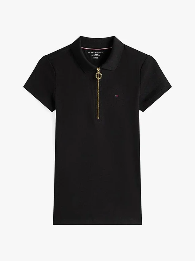 Slim Fit Zip Polo Slim Fit Zip Polo