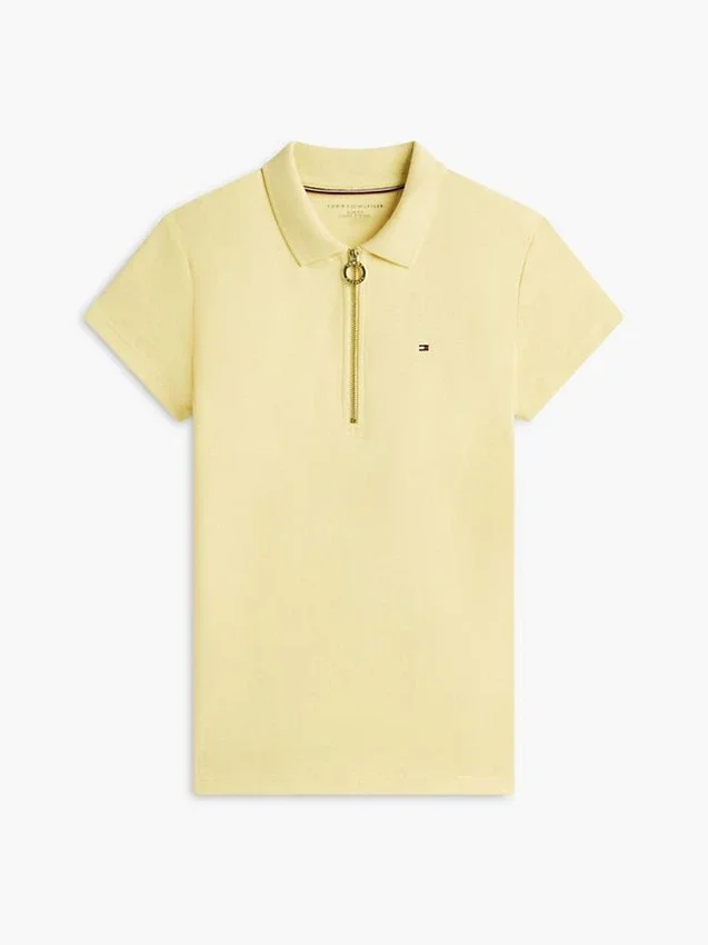Slim Fit Zip Polo Slim Fit Zip Polo