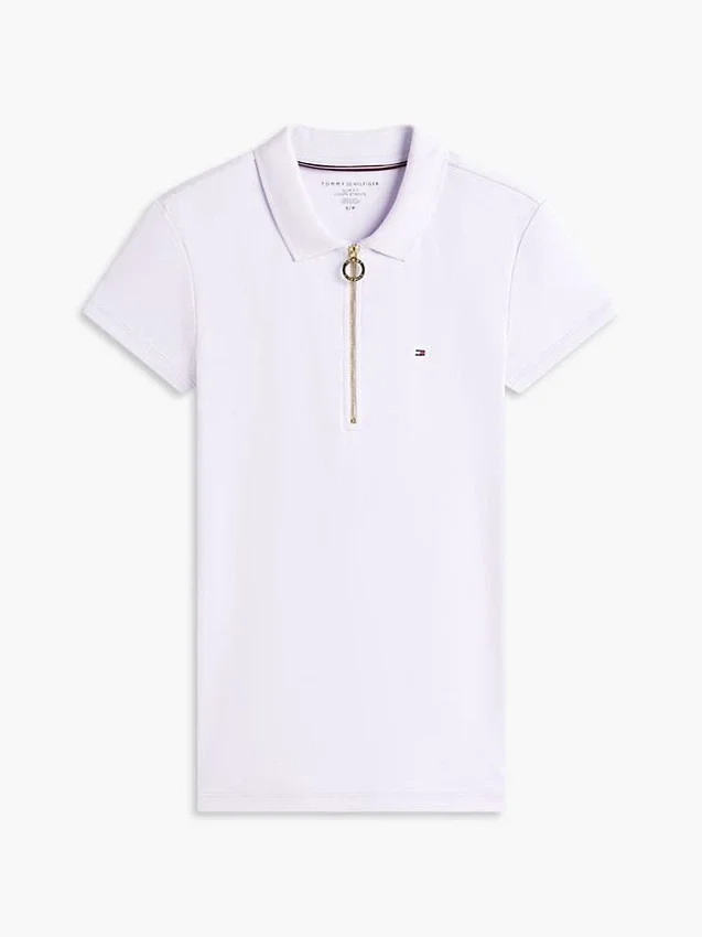 Slim Fit Zip Polo Slim Fit Zip Polo