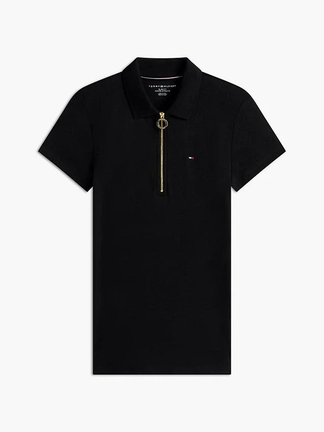 Slim Fit Zip Polo Slim Fit Zip Polo