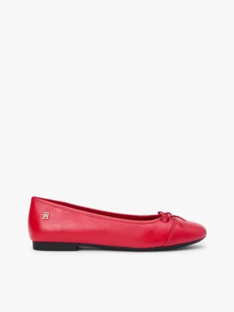 Smooth Leather Ballet Flat