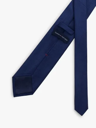 Solid Herringbone Tie