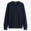 Solid Logo V-Neck Sweater Solid Logo V-Neck Sweater